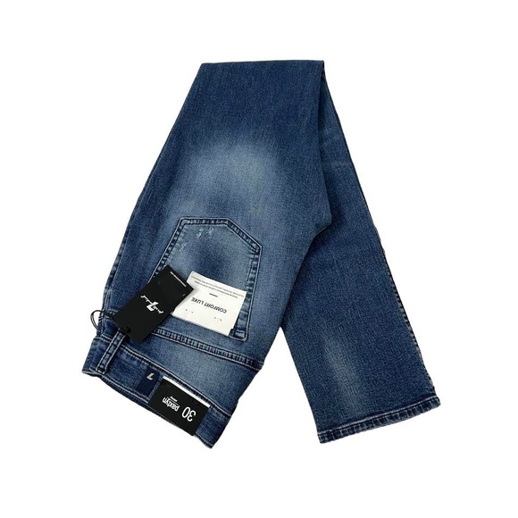 NWT! 7 for All Mankind Paxtyn Superlative Skinny Jean 30W X 32L - Picture 3 of 8